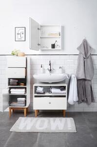 Fehér fali-tükrös fürdőszoba szekrény 50x58 cm Color Bath – Tom Tailor