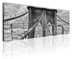 70x40 cm - Brooklyn bridge - vászonkép