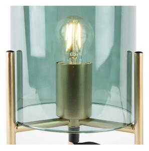Bell zöld üveg asztali lámpa, magasság 30 cm - Leitmotiv
