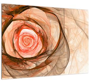 Kép - művészi rózsa (70x50 cm)