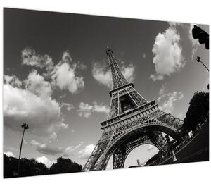 Kép - Eiffel-torony Párizsban (90x60 cm)
