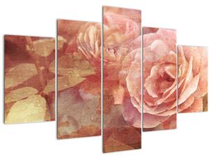Rózsák képe (150x105 cm)