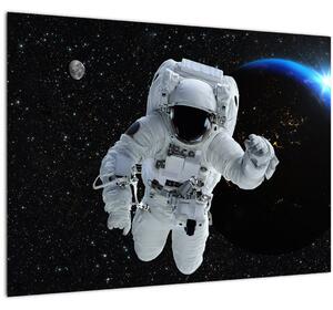 Kép - űrhajós az űrben (70x50 cm)