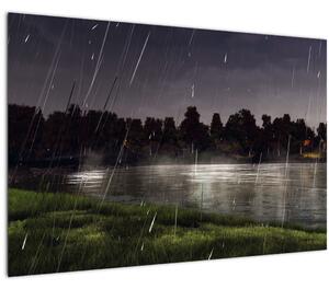Kép - Esős este (90x60 cm)