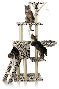 Kaparófa macskáknak Hawaj 138 cm | leopárd minta