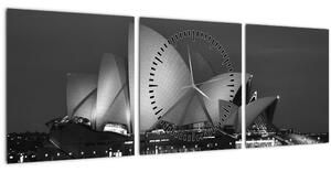 A Sydney-i Operaház képe (órával) (90x30 cm)