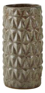 Szürke agyagkerámia váza, magasság 22 cm - Villa Collection