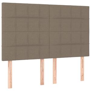 VidaXL Fejtámla Szett - Szövet - 4 db - 144x5x118/128cm