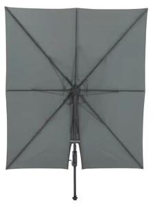 Saint-Tropez szürke napernyő, 355 x 300 cm - Madison