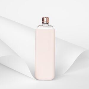 Sleeve rózsaszín szilikon tartó a SLIM palackhoz - Memobottle