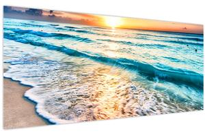 Kép - Tengeri strand (120x50 cm)