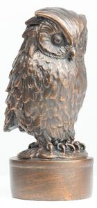 Giambologna bagoly szobor (hidegen öntött bronz szobor) olasz múzeum