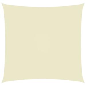 VidaXL Napvitorla - Oxford Szövet - 6x6m, Krémszínű
