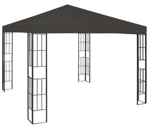 Antracitszürke pavilon 3 x 3 m