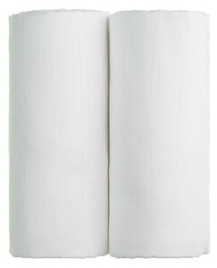 Tetra 2 db fehér pamut törölköző, 90 x 100 cm - T-TOMI