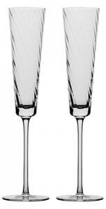 Lunasol - 130 ml-es pezsgőspoharak 2 db-os készlet - Gaya Glas Premium (321722)