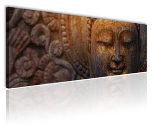 100x70 cm - Buddha a fényben vászonkép