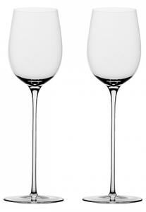Lunasol - 280 ml-es fehérboros poharak 2 db-os készlet - FLOW Glas Platinum Line (321700)