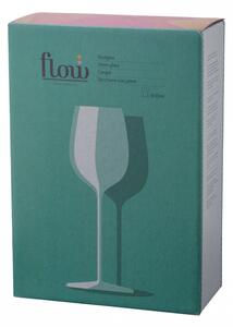 Lunasol - 650 ml-es vörösboros poharak 2 db-os készlet - FLOW Glas Platinum Line (321702)