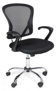 Ikoni Beni Mesh kárpitú ergonomikus szék fekete -utolsó darab