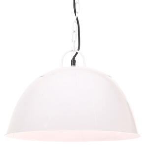 Kerek fehér ipari vintage függőlámpa 25 W 41 cm E27