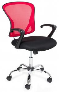 Ikoni Beni Mesh kárpitú ergonomikus szék piros