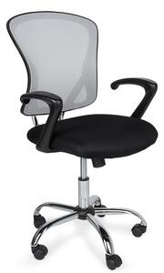 Ikoni Beni Mesh kárpitú ergonomikus szék szürke