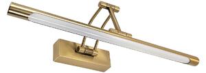 Fürdőszobai fali LED lámpa SWE022-1W 42cm Brush Gold