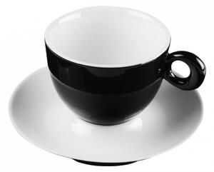 Lunasol - 200 ml-es kávéscsésze fekete - RGB (451610)