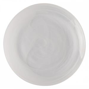 S-art - Lapostányér fehér 21 cm - Elements Glass (321901)