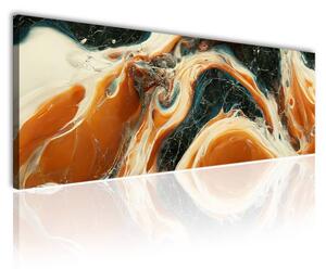 70x40 cm - Karamell fluid vászonkép