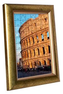 Róma puzzle képkeret arany