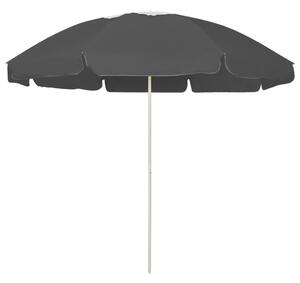Antracitszürke strandnapernyő 240 cm