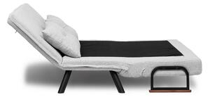 Design összecsukható kanapé Hilarius II 133 cm szürke