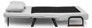 Design összecsukható kanapé Hilarius II 133 cm szürke