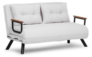 Design összecsukható kanapé Hilarius II 133 cm krém