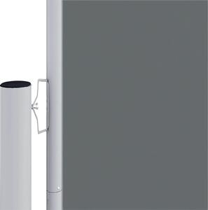 VidaXL antracitszürke behúzható oldalsó napellenző 140 x 1000 cm