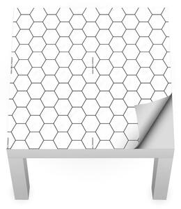 IKEA LACK asztal bútormatrica - méhsejtek