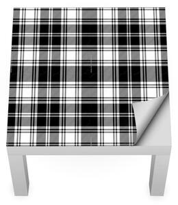 IKEA LACK asztal bútormatrica - fekete rács