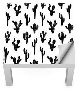 IKEA LACK asztal bútormatrica - rajzfilmes kaktuszok