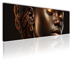 150x50 cm - Afro vászonkép
