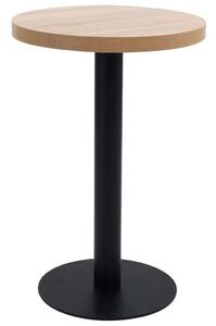 VidaXL világosbarna MDF bisztróasztal 50 cm