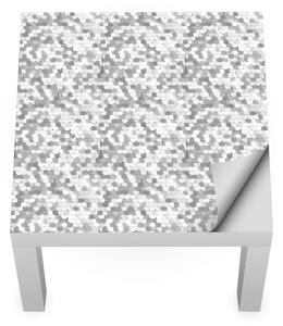 IKEA LACK asztal bútormatrica - ezüst flitterek