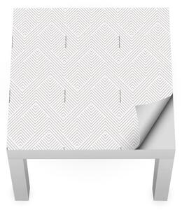 IKEA LACK asztal bútormatrica - dupla halszálka minta
