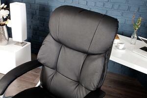 Irodai szék Powerful 150kg-ig - fekete