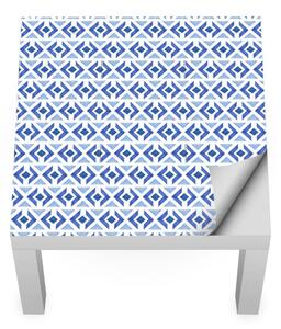 IKEA LACK asztal bútormatrica - kék origami