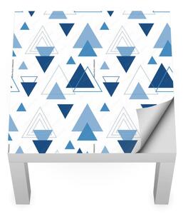 IKEA LACK asztal bútormatrica - absztrakt háromszögek