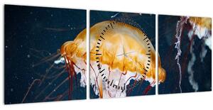 Medúza képe (órával) (90x30 cm)