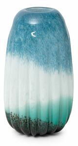 Dagi üveg váza Türkiz 18x18x35 cm