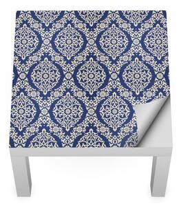 IKEA LACK asztal bútormatrica - keleti kék minta